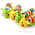 Pplush Caterpillar Interactive Dog Toy con sonido